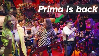 Video thumbnail of "Prima is back at Saxophone Pub [ Proud Mary 2022 ]"