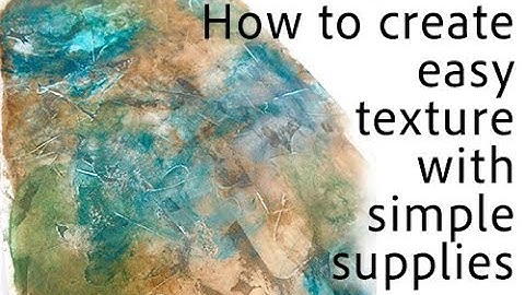 How to create EASY Texture 10 26 25 #mixedmediatechniques #mixedmedia