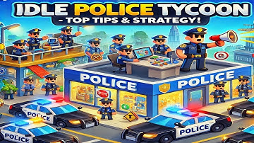 Idle Police Tycoon Gameplay – Best Strategy for Beginners! 🎮