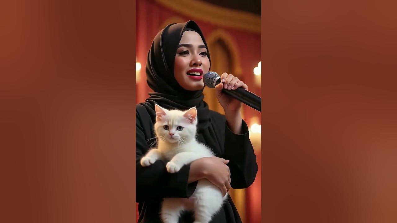 Viral! Suara Emas dari Hijaber Pecinta Kucing ini di IGT #shorts #viralshorts