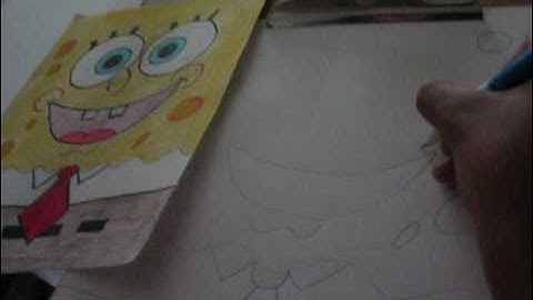 How to draw SpongeBob (part 1)
