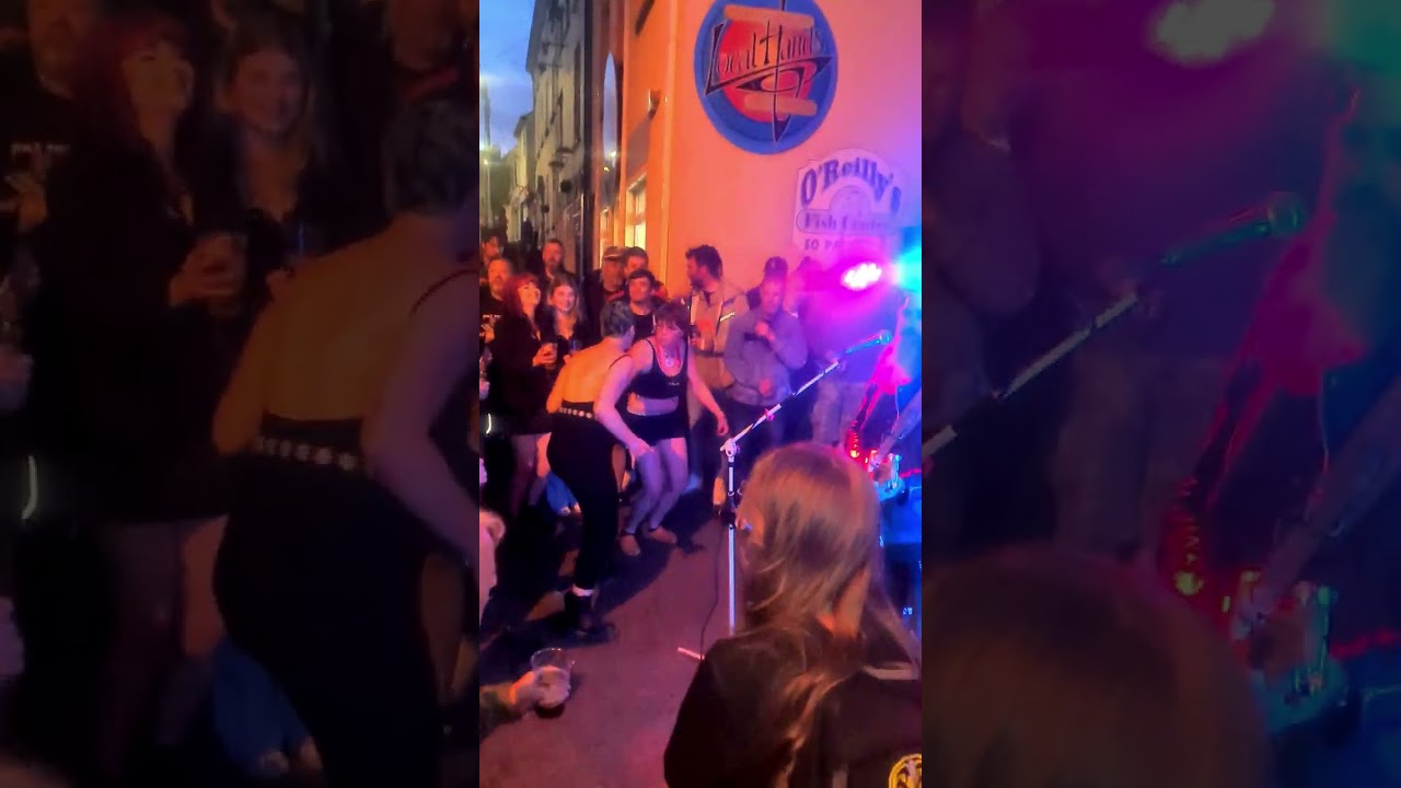 Ballyshannon nightlife, during Rory Gallagher Festival 2024 - Ballyshannon