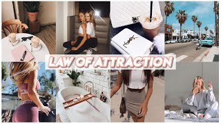 how to get anything you want with the LAW OF ATTRACTION (tips + tricks)