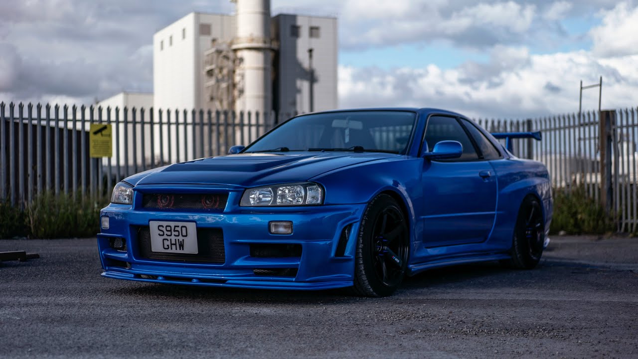 Paul S Bayside Blue Nissan Skyline R34 Z Tune Youtube