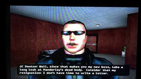 Deus Ex Realistic Mode No Deaths No Glitches Part 4