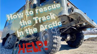 How to rescue the track Shishiga in Russian ARCTIC