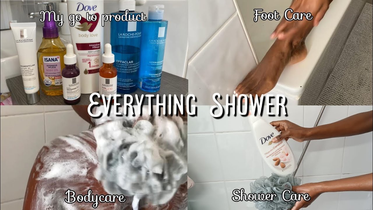 everything-shower-routine-2023-body-care-skin-care-feminine-hygiene