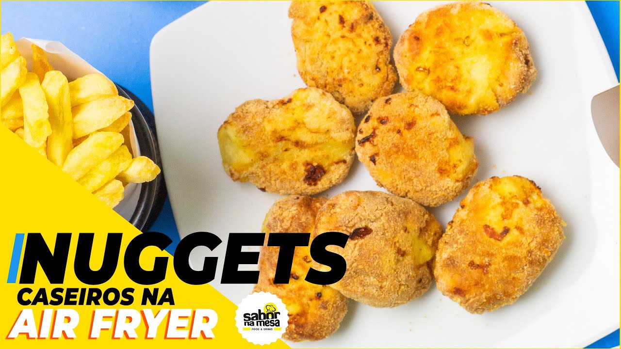 Receita De Nuggets Saud veis Na Air Fryer Fritadeira Sem leo YouTube