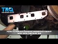 How to Replace Exhaust Manifold Gasket 2005-2010 Chrysler 300