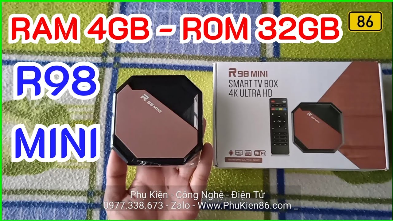 Mini R98 Bán Đầu Tivi Box Android R98 Mini Ram 4GB Tại Thủ Dầu Một Bình Dương ...