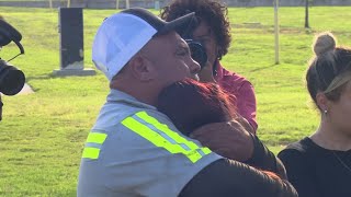 Bowie High School parents still picking up their children at reunification center after shooting