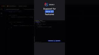 IntelliJ IDEA 2024.1: Java 22 support