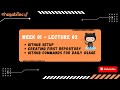 Lecture 2: GitHub Tutorial