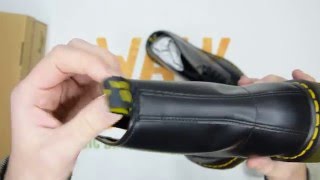 Dr Martens Eight Eyelet Boot - Black - Walktall | Unboxing | Hands on