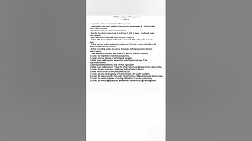 MG8591 Principles of Management Important Questions #r2017 #importantquestions #annauniversity