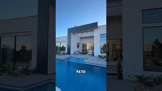 Look at this luxury mansions incredible patio design!