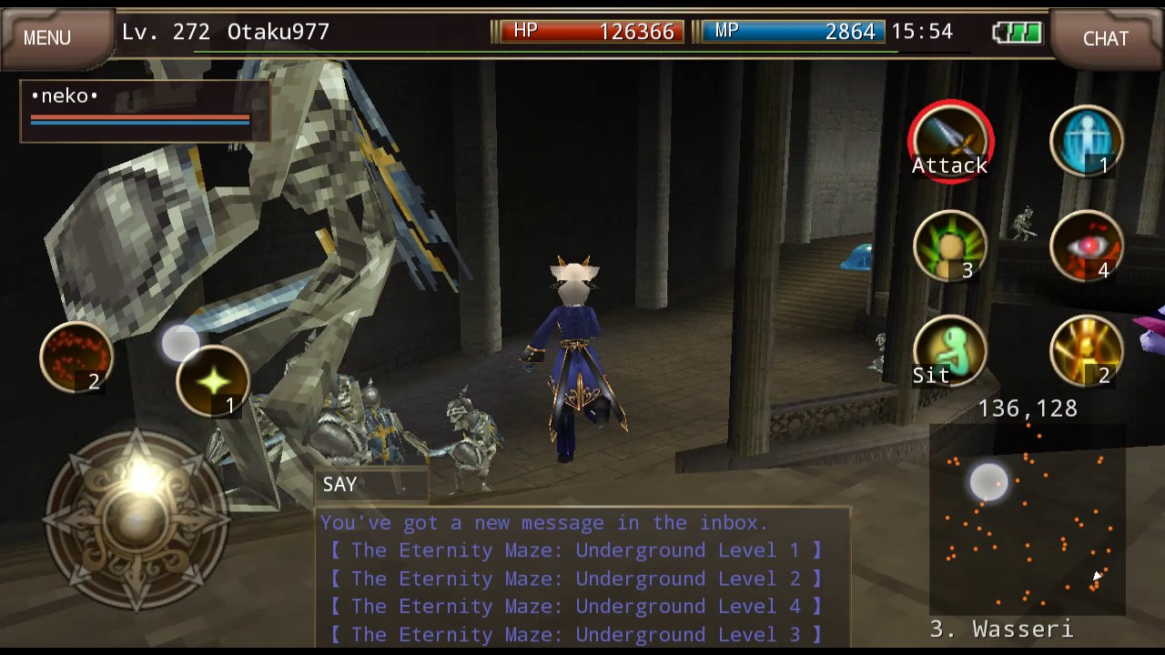 Iruna Eternity maze guide floor 15 YouTube