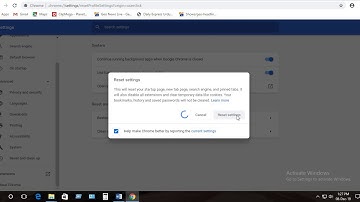 How to restore chrome settings to their original defaults | How to reset chrome