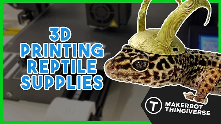 3D Printing Mini Hats & Supplies For My Geckos!