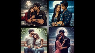 How to Create 3d Couple in Rain |Bing Ai Image Creator |Romantic images Tutorial