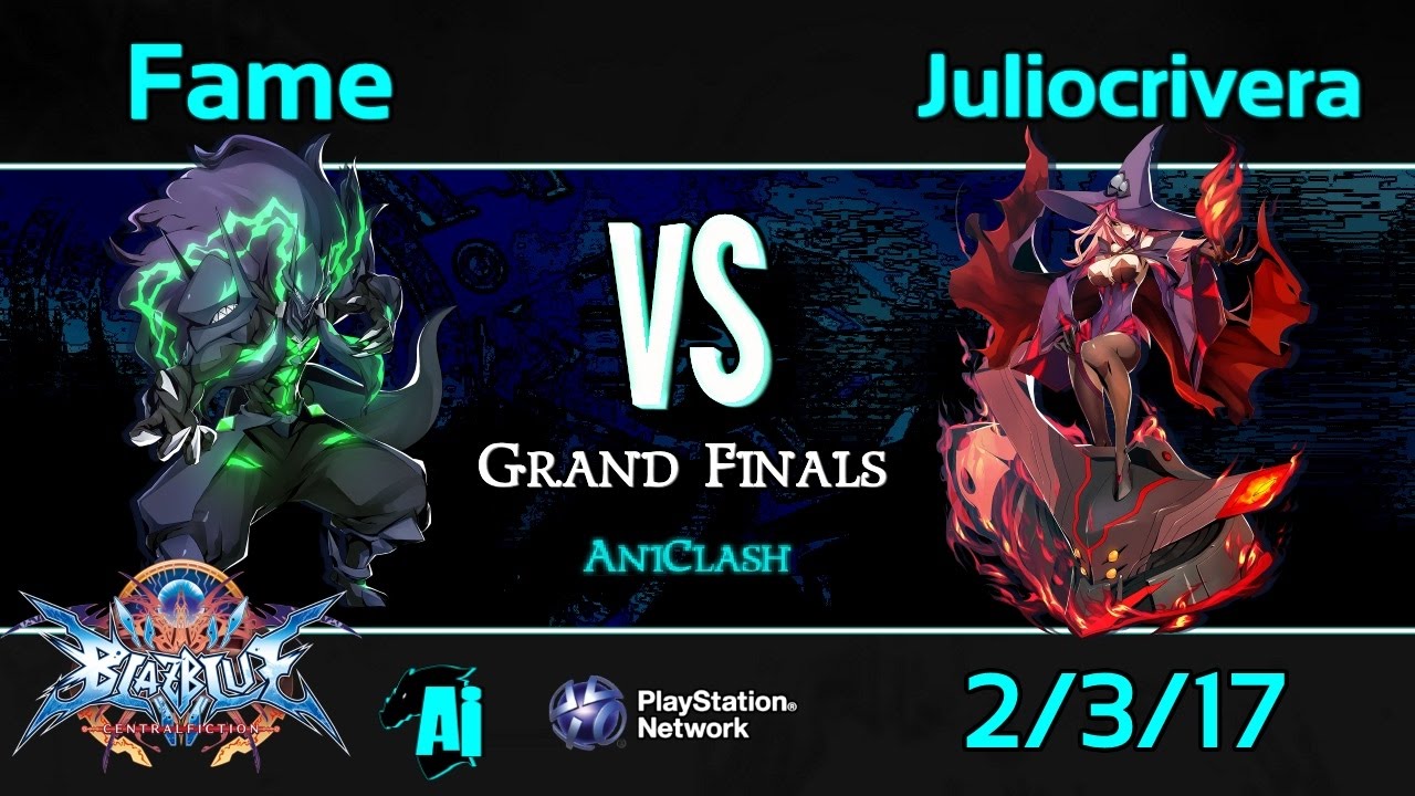 AniClash 58 - Fame (Susanoo) vs. Juliocrivera (Nine) Grand Finals - BBCF Blazblue CF