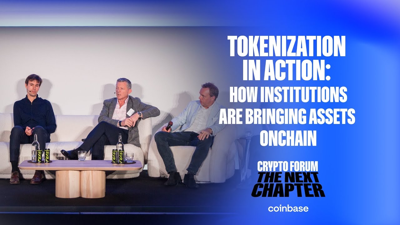 Coinbase Crypto Forum | 04: How institutions bring assets onchain