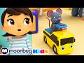 Хикори Дикори Док - Мультики на Русском | Песни | Little Baby Bum| Moonbug Kids