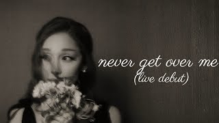 Ariana Grande - Never Get Over Me (Debut) - From The Eternal Sunshine Tour In Chicago