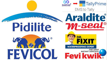 Pidilite Industries Ltd Darpan+ DMS to TallyPrime | EazyAUTO4 Excel to Tally ERP9