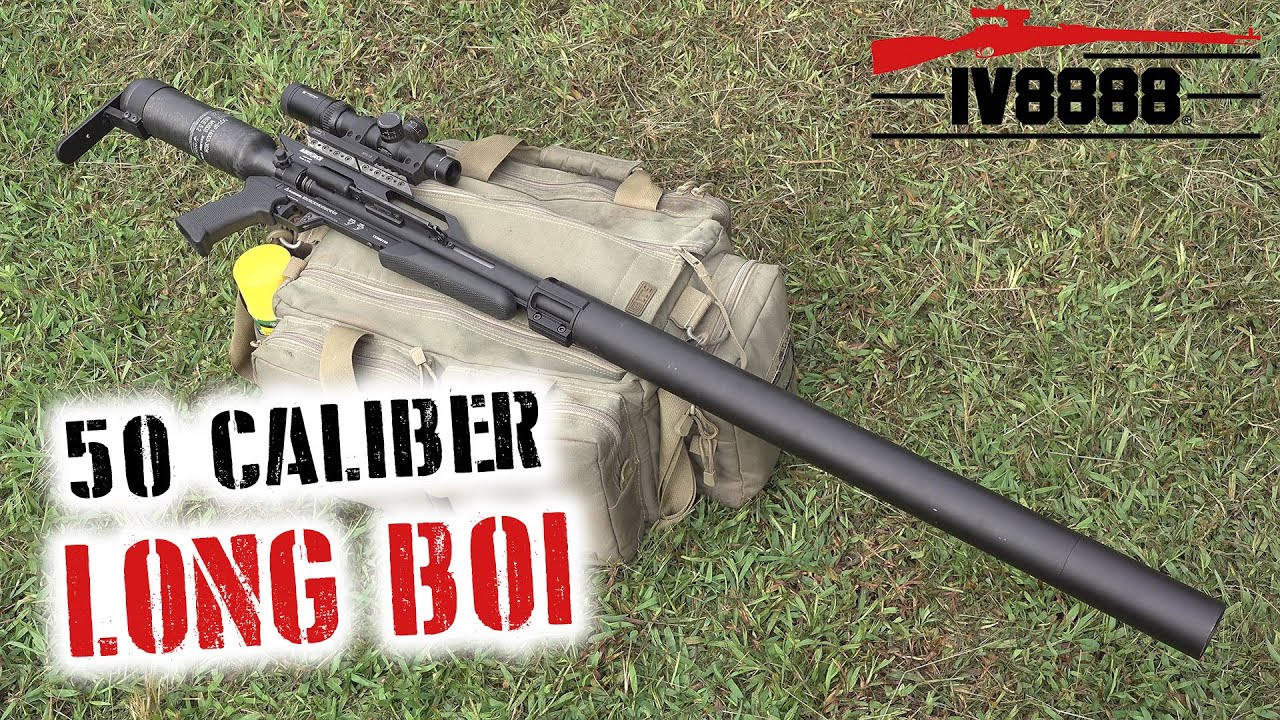 50 Cal Air Rifle? Yes Please Airforce Texan LSS 1 YouTube