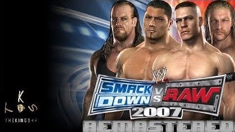 Smackdown Vs Raw 2007 The Remastered Mod PSP The Bashams Vs MuhKhali!