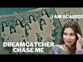 Reaction to dreamcatcher  chase me mv  dance practice  a debut with a horror theme
