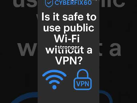Is It Safe to Use Public Wi‑Fi Without a VPN?