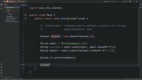 Java substrings are easy! 📧