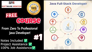 Java Full Stack Development Web Development Full course in Hindi 2025 | Learn Java with Projects.