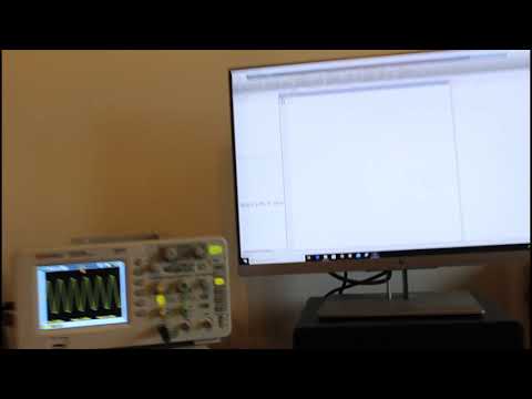 Lab1 Part III Step 3 (MATLAB retrieving Oscilloscope data)