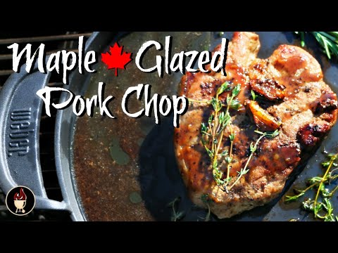 Pork Chop Recipe | Maple Balsamic Glazed Pork Tenderloin