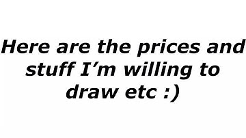 Commissions OPEN | READ PINNED COMMENT OR DESCRIPTION PLEASE