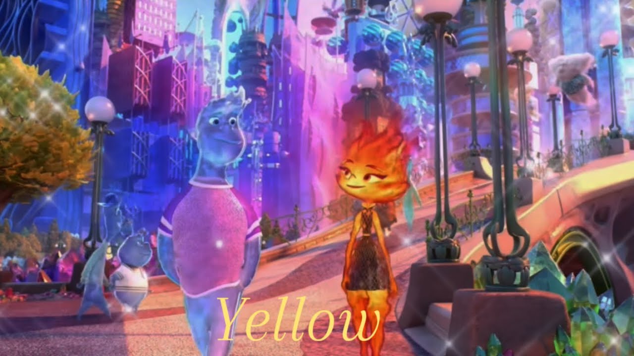 Yellow by Coldplay💛 (Elemental) - YouTube