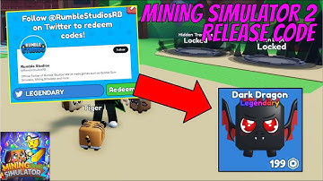NEW MINING SIMULATOR 2 RELEASE CODES! NEW GAME! || Roblox