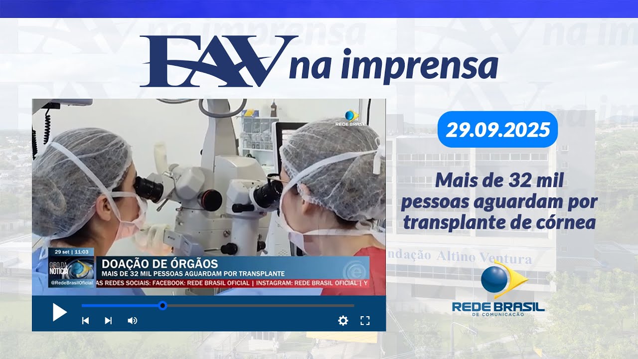 FAV NA IMPRENSA - REDE BRASIL - 29.09.2025