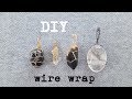 DIY Wire Wrap Gemstones Without Holes