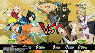 Naruto VS Gaara Chunin Exams [ HD NARUTO: UItimate Ninja STORM PS4 ] PlayStation 5