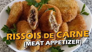 Rissóis de Carne - Meat Appetizer Portuguese Recipe