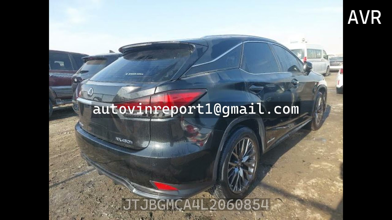 JTJBGMCA4L2060854 2020 LEXUS RX450 H