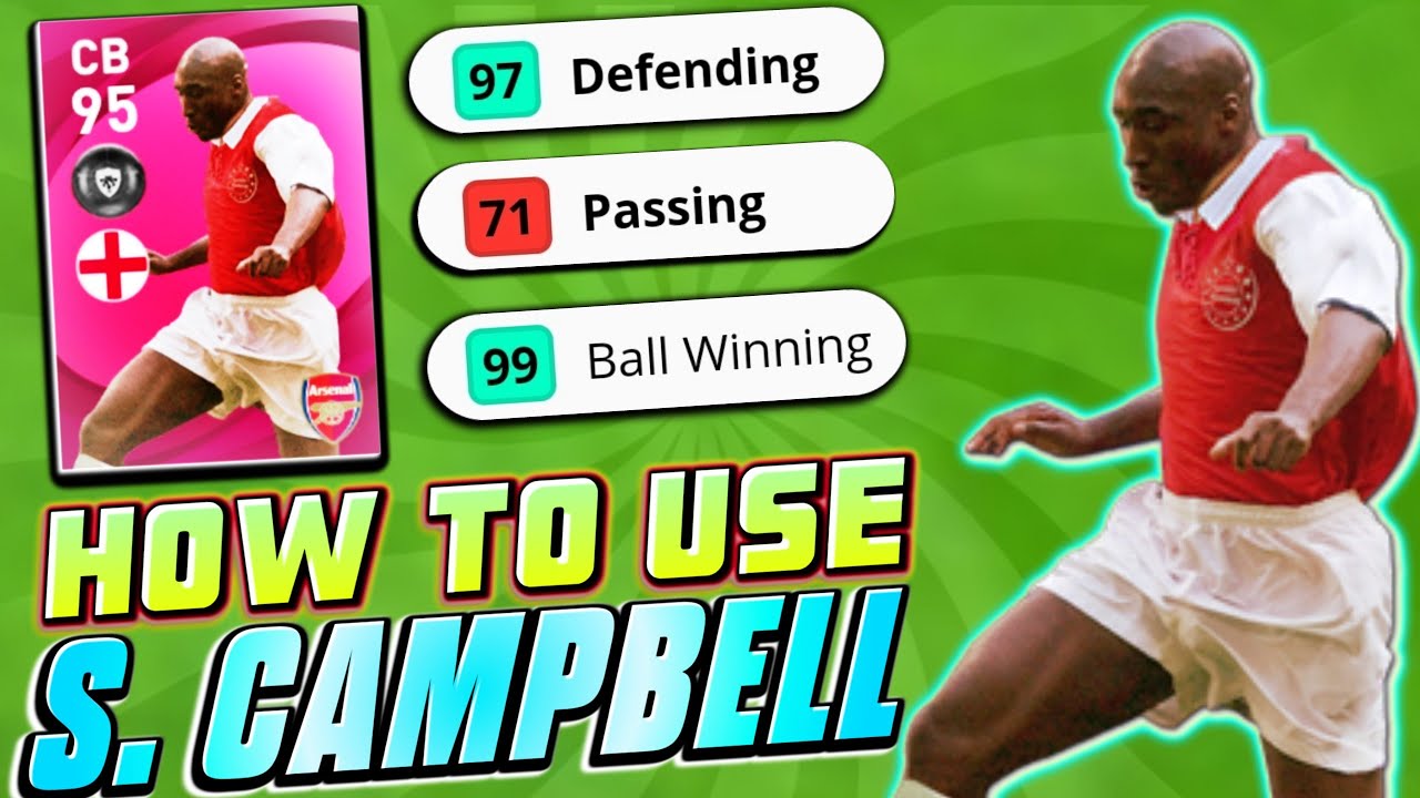 How To Use Iconic Campbell Perfectly? pes 2021 Mobile