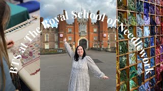 Come to The Royal School of Needlework with Me! | A Day in the Life of a Craft Writer