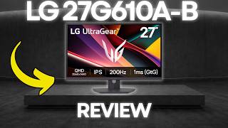 LG 27G610A-B Gaming Monitor Review: Is This Fast IPS Display Worth Buying