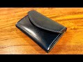 Making a Blue Cordovan Purse / Pattern P-No.4