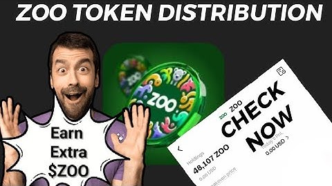 $ZOO - Token Distribution Ongoing | How To Earn Extra Zoo On Bitget | Check Allocation Now